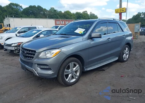 2013 Mercedes-Benz Ml 350 4Matic из США, поврежденный, VIN 4JGDA5HB4DA109719